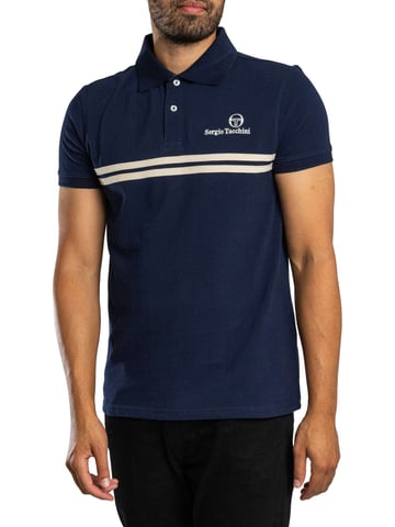 Sergio Tacchini Neues Supermac Poloshirt, Blau