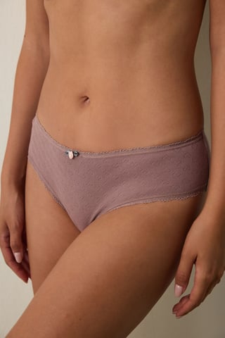 Niedrige Baumwoll-Hipster-Unterhose