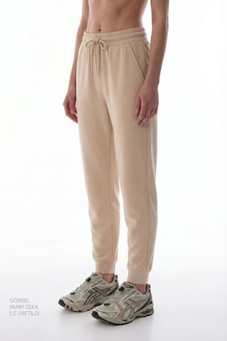 Damen Oversized Strick-Jogginghosen