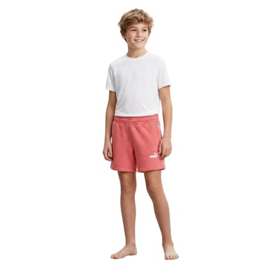 Puma - Sweat-Shorts für Kinder (Pfirsich)