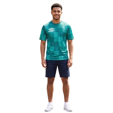 Umbro - T-Shirt für Herren, Logo (Türkis)