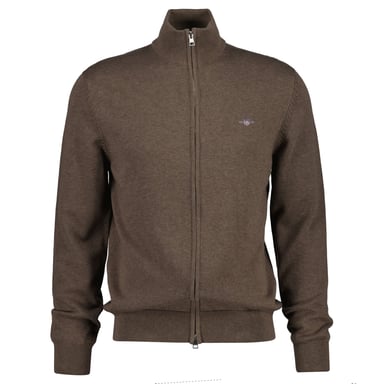 Gant Casual Cotton Zip Strickjacke