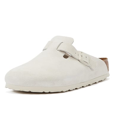 Birkenstock Boston Antique Wildleder Unisex Sandalen