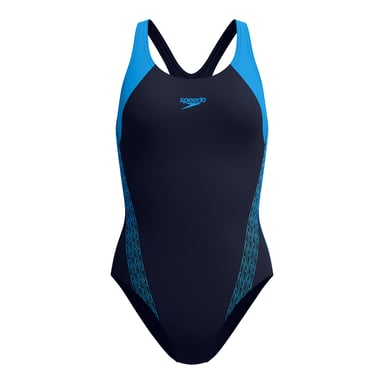 Speedo - "Placement" Badeanzug für Damen (Blau)
