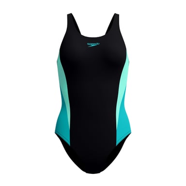 Speedo - "Splice 2.0" Badeanzug für Damen (Schwarz)