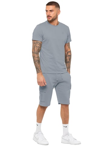 Enzo | Herren T-Shirt-Trainingsanzug mit Shorts Set