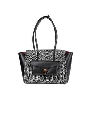Coccinelle Handtasche Schwarz/Schwarz