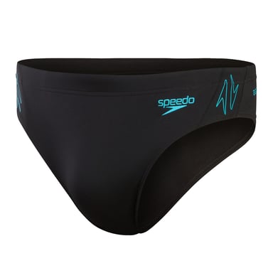 Speedo - "Hyperboom Splice" Schwimmshorts für Herren (Schwarz)