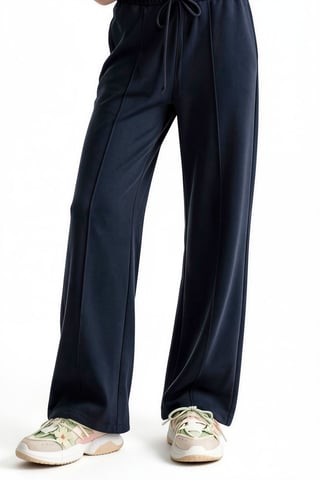 Damen Hosen aus Modal-Mix mit geradem Bein