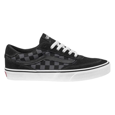 Vans - "Brooklyn" Kariert Sneaker für Herren, Wildleder, Niedrig geschnitten (Schwarz)
