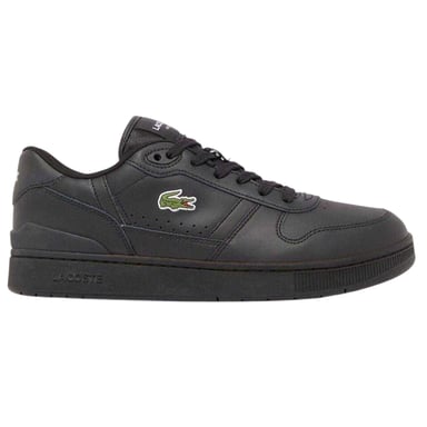 Lacoste - "T-Clip" Sneaker für Herren, Leder, Flach (Schwarz)