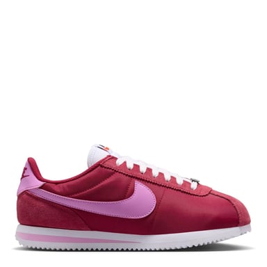 Nike - "Cortez" Sneaker für Damen, Wildleder (Rot/Pink)