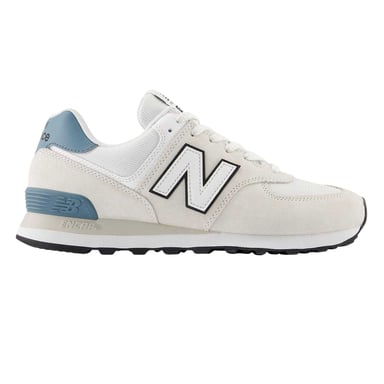 New Balance - "574" Klassisch Sneaker für Herren, Wildleder (Grau/Weiß)