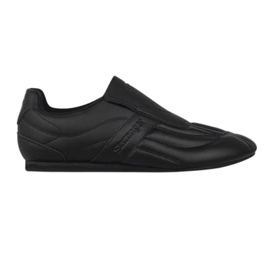 Slazenger - "Warrior" Sneaker für Herren, Leder, Zum Anschlüpfen (Schwarz/Holzkohle)