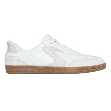 Skechers - Sneaker für Damen, Wildleder, Flach (Weiß)