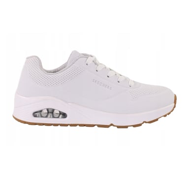 Skechers - "Uno Stand On Air" Sneaker für Kinder, Plattform-Absatz (Weiß)