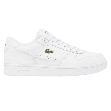 Lacoste - "T-Clip" Sneaker für Herren, Leder, Flach (Weiß)