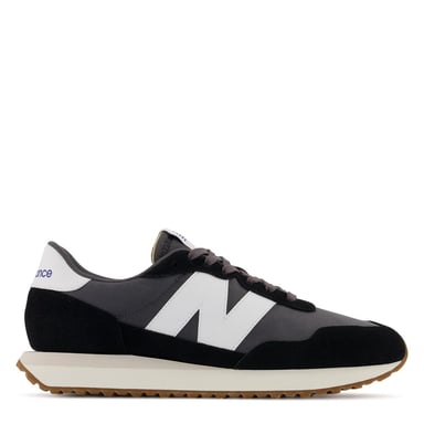 New Balance - "237" Klassisch Sneaker für Damen, Wildleder (Schwarz/Weiß/Gummi Rosa)