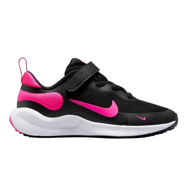 Nike - "Revolution 7" Swoosh Sneaker für Kinder (Schwarz/Pink)