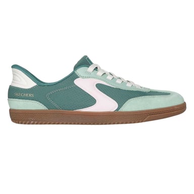 Skechers - Sneaker für Damen, Wildleder, Flach (Minzgrün)