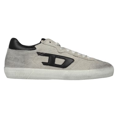 Diesel - "S-Leroji" Sneaker für Herren, Leder (Silber)