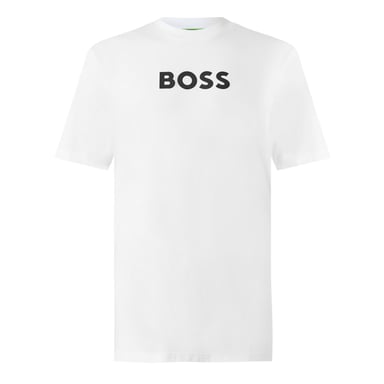 Boss - T-Shirt für Herren, kurzärmlig (Weiß)