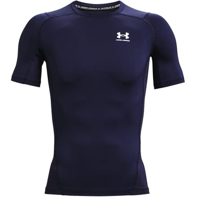 Under Armour - T-Shirt für Herren, HeatGear, Training (Marine/Weiß)