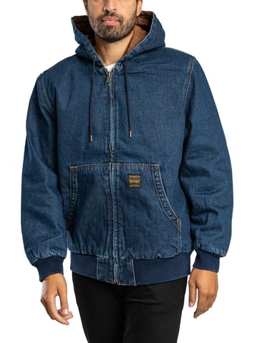 Levi's Potrero Jeans-Kapuzenjacke, Blau