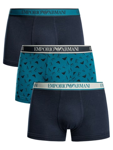 Emporio Armani 3 Packungsstämme, Blau