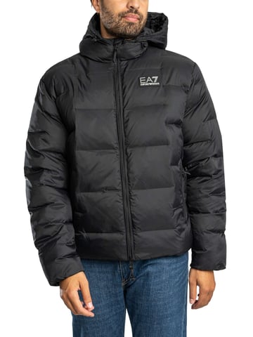 EA7 Mountain Polar Jacke, Schwarz