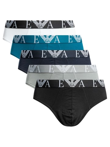 Emporio Armani 5Er-Pack Slips, Mehrfarbig