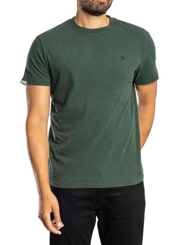 Superdry Essentielles SDCO-Logo EMB-T-Shirt, Grün