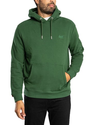 Superdry Kapuzenpullover Mit Essential-Logo, Grün