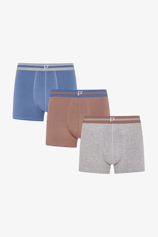 Herren Neutrales 3er-Pack Boxershorts