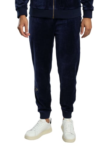 Sergio Tacchini Court Jogginghose Aus Velours, Blau