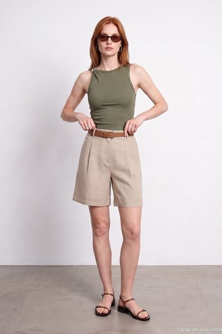 Leinenshorts