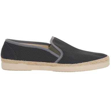 Dune London - "Le Ferdo" Espadrillen für Herren, Strukturiert (Grau)