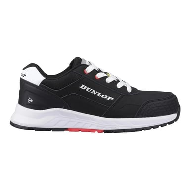 Dunlop - "Storm" Sicherheitsschuhe für Herren, Leder (Schwarz/Weiß/Rot)