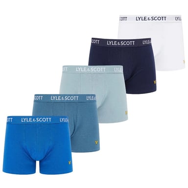 Miller 5-Pack Boxers von Lyle & Scott in der farbe Mehrfarben und in größe M.