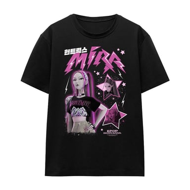 K-Pop Demon Hunters - "Huntrix" T-Shirt für Damen (Schwarz)