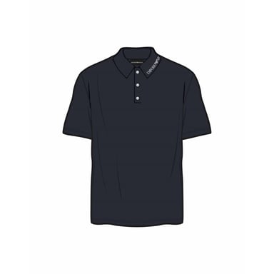 Emporio Armani EA7 - Poloshirt für Herren, kurzärmlig (Marine)