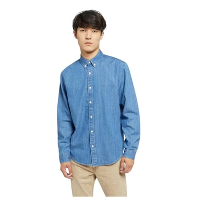 Levis - "Authentic" Button-Down-Hemd für Herren, Denim (Blau)