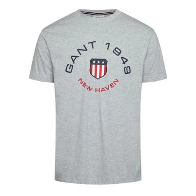 Gant - T-Shirt für Herren (Hellgrau)