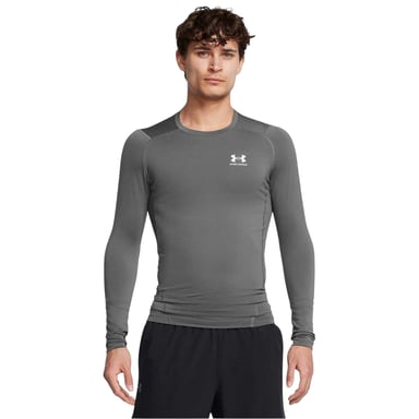 Under Armour - Base Layer Oberteil für Herren, HeatGear (Grau)