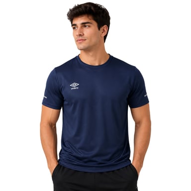 Umbro - T-Shirt für Herren, Rundhalsausschnitt, Athletisch (Dunkel-Marineblau)