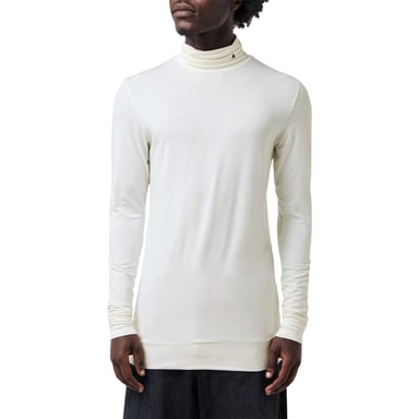 Ambush - T-Shirt für Herren, Rollkragen, Langärmlig (Weiß)