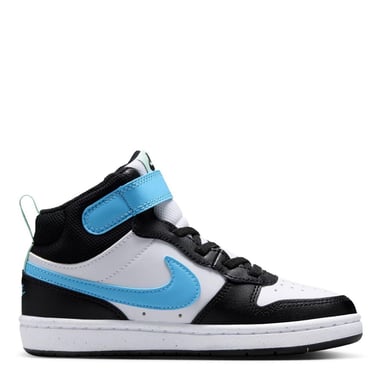 Nike - "Court Borough" High Top Turnschuhe für Jungen (Weiß/Blau/Schwarz)