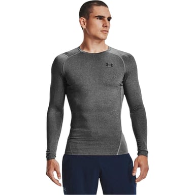 Under Armour - Base Layer Oberteil für Herren, HeatGear (Dunkelgrau)