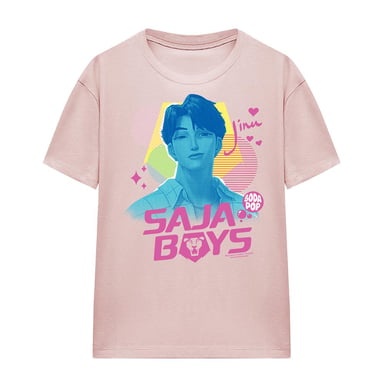 K-Pop Demon Hunters - "Saja Boys Soda Pop" T-Shirt für Damen (Pink)