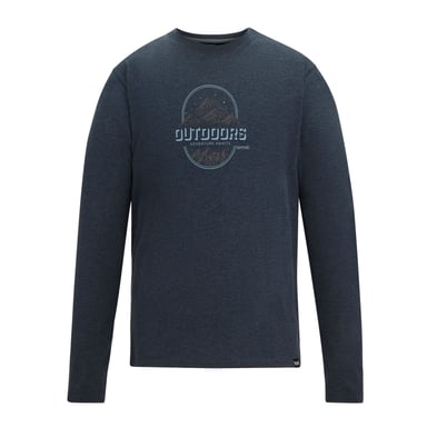 Regatta - "Maylow Outdoors" T-Shirt für Herren, Langärmlig (Marine)
